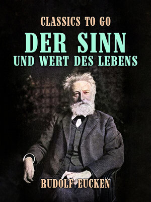 cover image of Der Sinn und Wert des Lebens